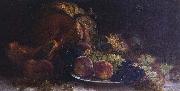 Nicolae Grigorescu Still Life with Fruit oil painting reproduction
